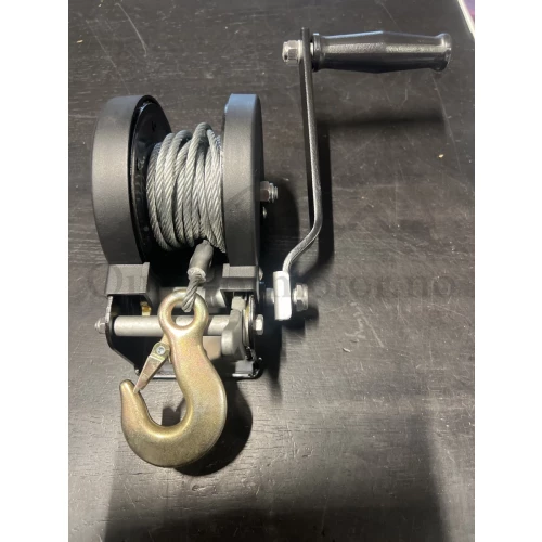 BK hånd Vinsj 1600LBS, 727kg, Wire  6144