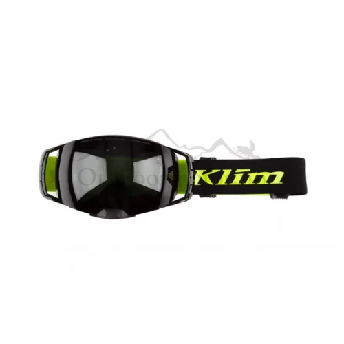 KLIM Aeon Goggle Tech Black Hi-Viz Smoke Polarized