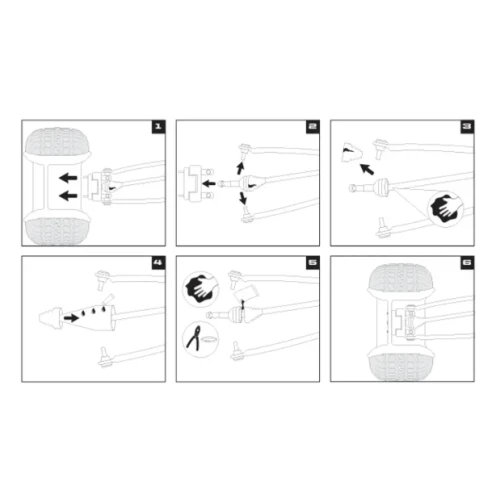 ATV MANSJETT REP KIT INSTR