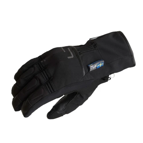 Lindstrands Handske Lillmon Svart/grå