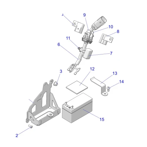 7S Display Polaris Kit til modeller uten elstart