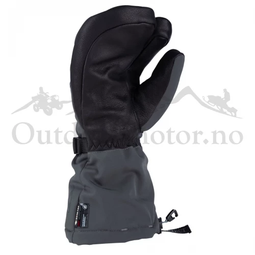 KLIM Tundra HTD Gauntlet Glove Black - Asphalt