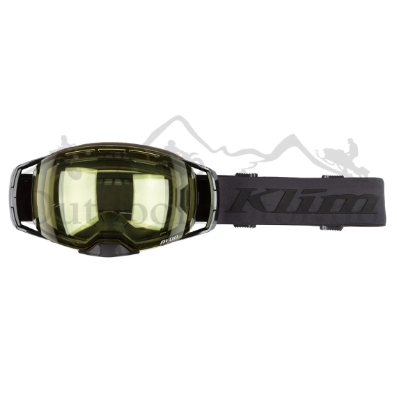 KLIM Aeon Goggle Tech Asphalt Light Yellow Tint