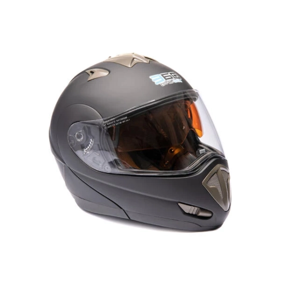 360 Modularhjelm - Matt Sort