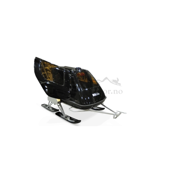 BK Pulk Super XL m/dører SORT Mono