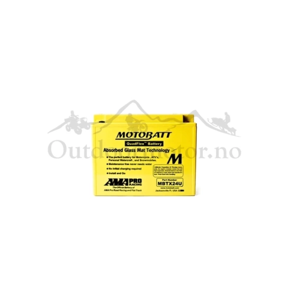 MOTOBATT batteri MBTX24U