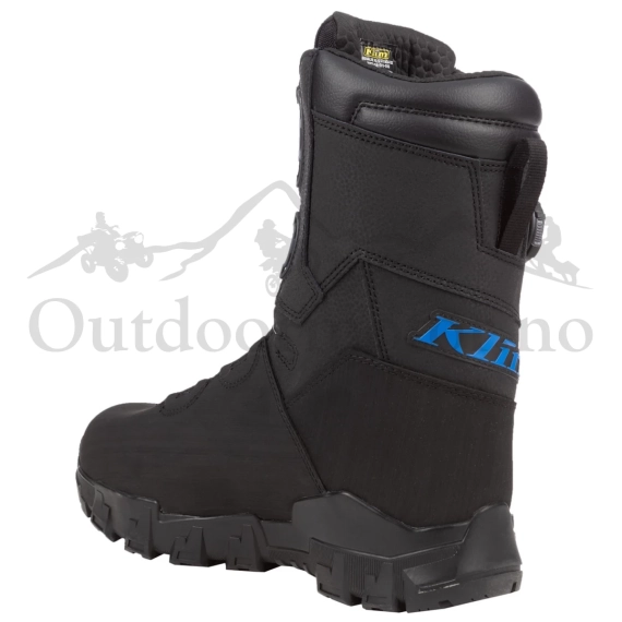 KLIM Adrenaline Pro S GTX BOA Boot 8 Black - Electric Blue Lemonade