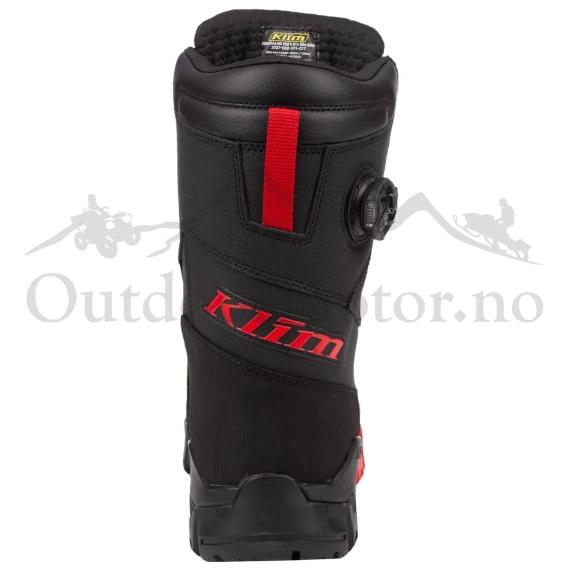KLIM Adrenaline Pro S GTX BOA Boot  Black - Fiery Red