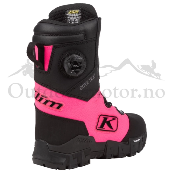 KLIM Adrenaline Pro S GTX BOA Boot 5 Black - Knockout Pink