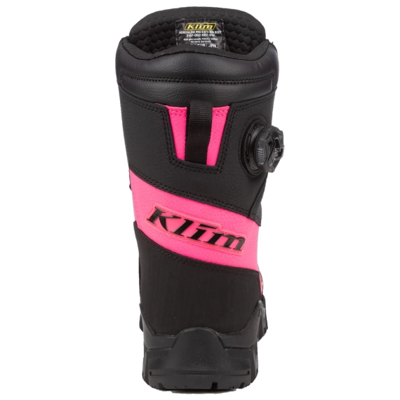 KLIM Adrenaline Pro S GTX BOA Boot 5 Black - Knockout Pink