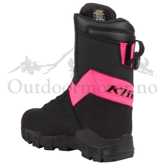 KLIM Adrenaline Pro S GTX BOA Boot 5 Black - Knockout Pink