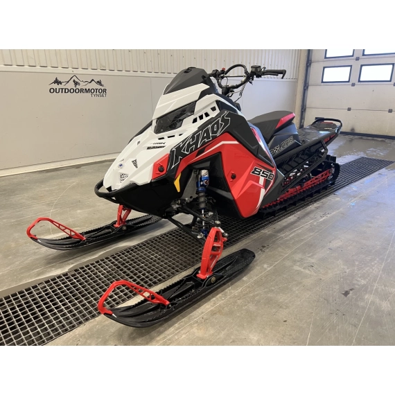 Polaris 850 RMK KHAOS 155 SLASH rød/svart