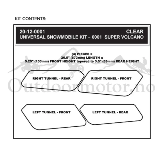 Stompgrip Snowmobile Tunnel Grip