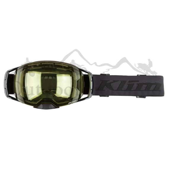KLIM Aeon Goggle Tech Asphalt Light Yellow Tint