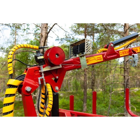 KRANMAN Griplastarvagn T3500 med 30-50 kran