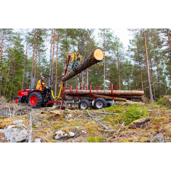 KRANMAN Griplastarvagn T3500 med 30-50 kran