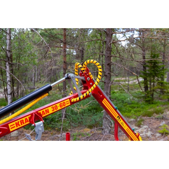 KRANMAN Griplastarvagn T3500 med 30-50 kran