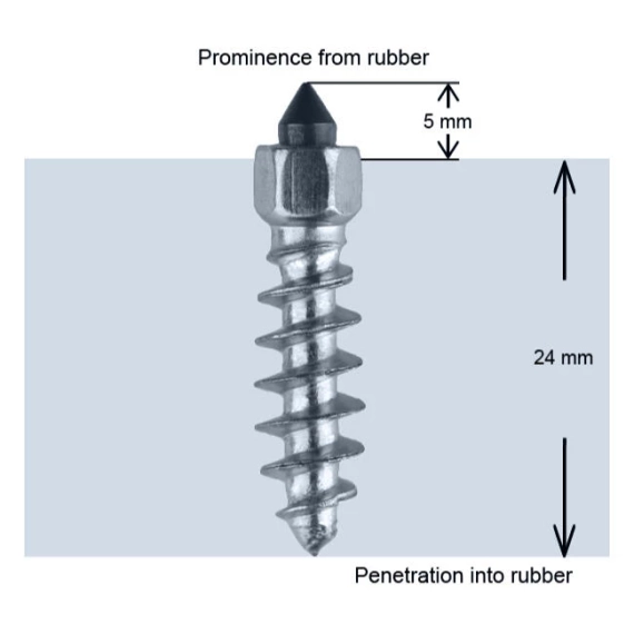 iGrip ST25R Skrupigg 29mm/5mm - 250 stk Racing Skrupigg til ATV/MC/MX/Snøscooter
