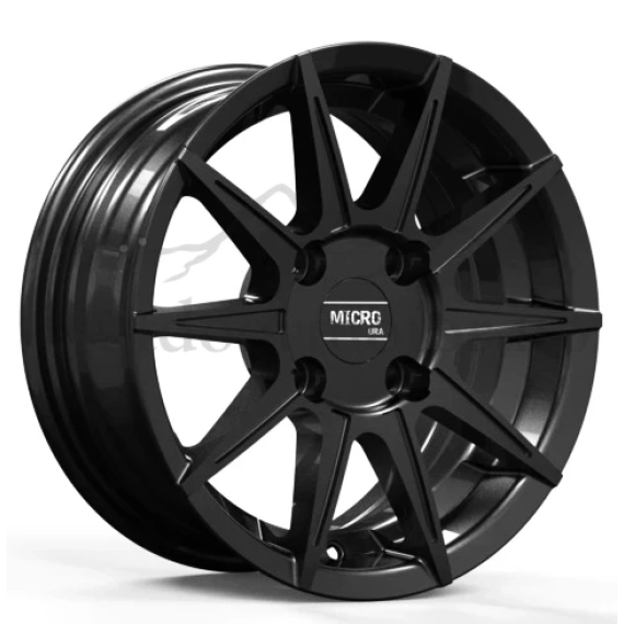 FELG AIXAM URA MICRO FF10 SORT MATT (4x115) 14
