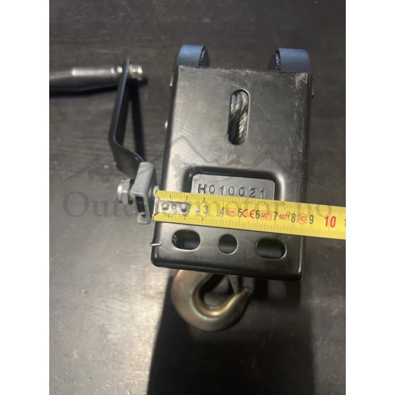 BK hånd Vinsj 1600LBS, 727kg, Wire  6144