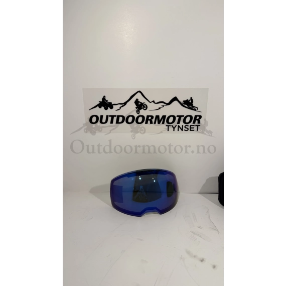 KLIM Aeon Lens Dark Smoke Blue Mirror
