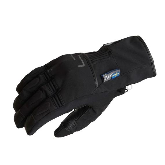 Lindstrands Handske Lillmon Svart/grå