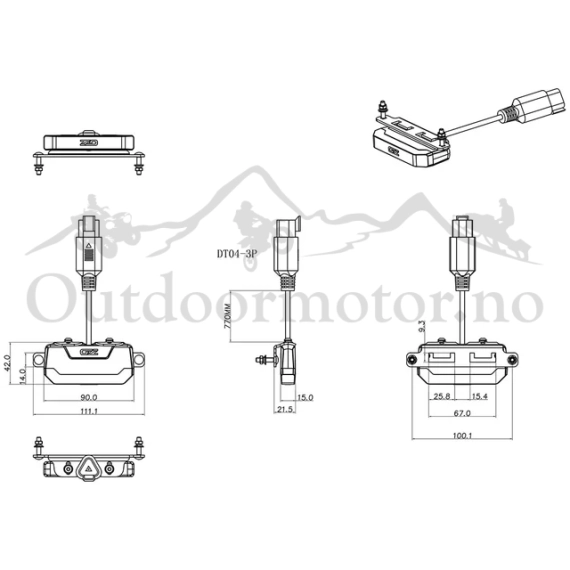 OZZ RL Ryggelys Arbeidslys