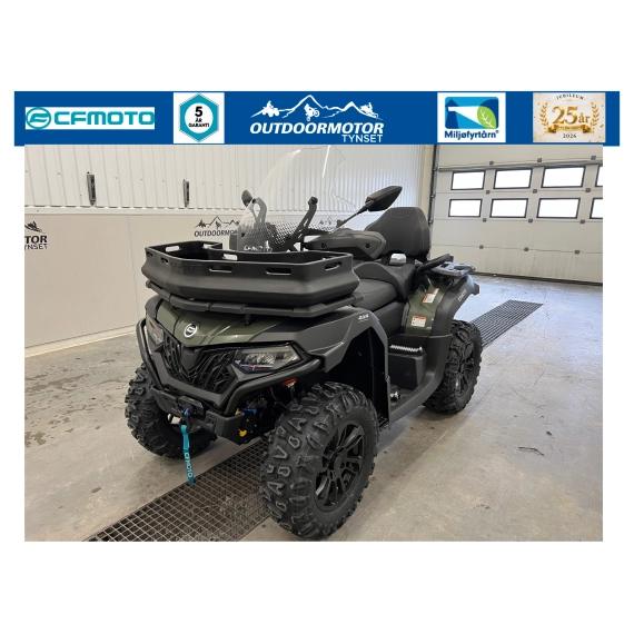 CFMOTO CFORCE 625 LANG T3 A/B 40/60km/t EPS GRØNN