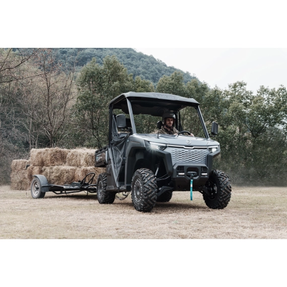 CFMOTO UFORCE U6 EV ELEKTRISK EPS TA 40Km/t METALLIC GREY