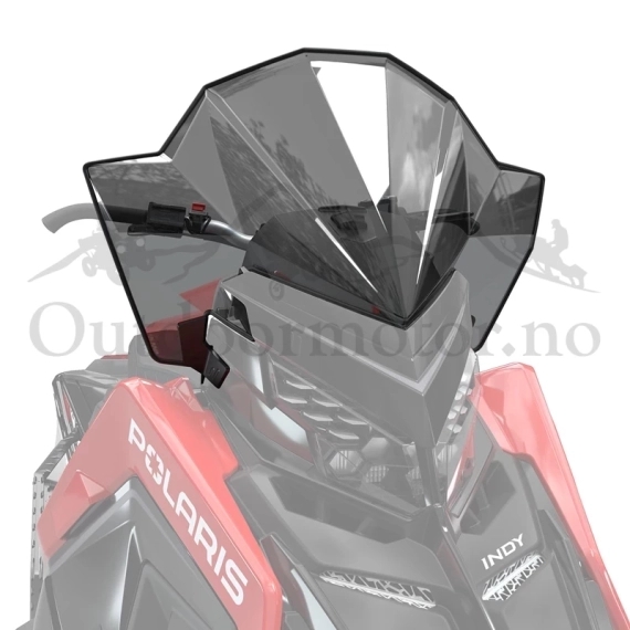 VINDSKJERM HØY MATRYX TONET/SMOKE 23