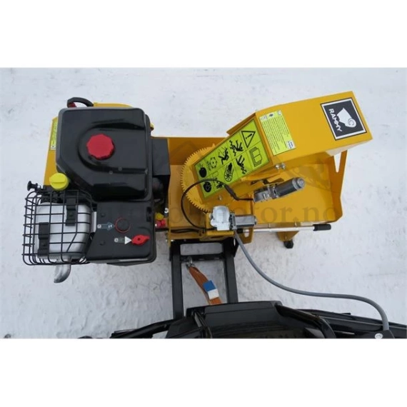 Rammy snøfres sett ovenfra