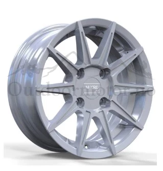 Felg Aixam Ura Micro Ff10 Satin Silver 4x115 14